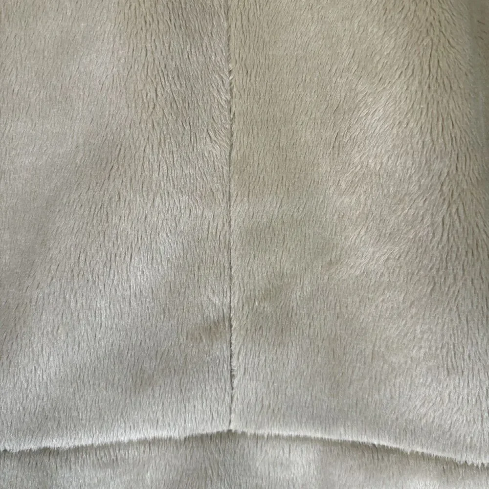 Bernardo‎ Collection Faux Fur Trimmed Women’s Jacket Size Large Fur Lined 70s